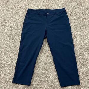 Lululemon ABC classic 5 pocket pant cropped men's 38